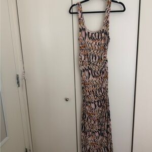 House of Harlow 1960 Animal Print Maxi Dress